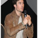 Ian Somerhalder Distressed Leather Jacket