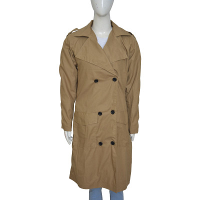 Jennifer Lopez Trench Cotton Long Coat