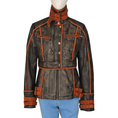 Jessica Biel Melina Total Recall Jacket