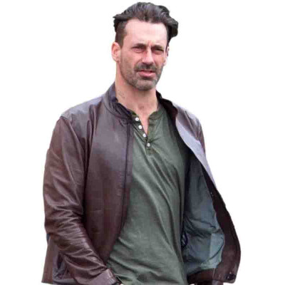 Jon Hamm Baby Driver Brown Jacket
