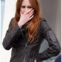 Karen Gillan Doctor Who Black Jacket