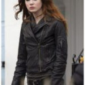 Karen Gillan Doctor Who Black Jacket