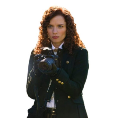 Lara Jean Chorostecki Hannibal Black Coat