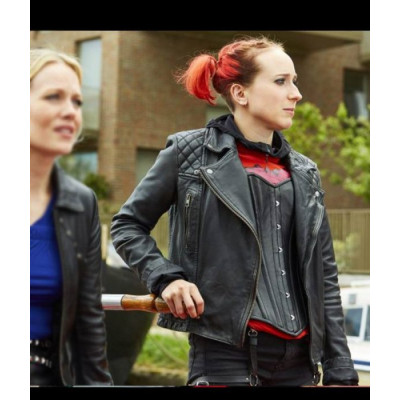 Leah Brotherhead Zomboat Kat Leather Jacket