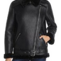 Lesley-Ann Brandt Shearling Leather Jacket