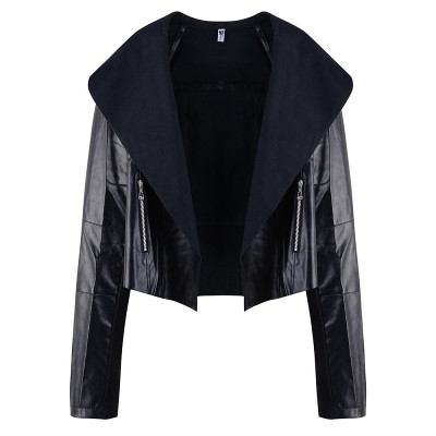 Long Sleeve Women Lapel Jacket