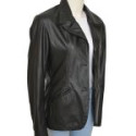 Lucy Lawless Ash vs Evil leather Coat