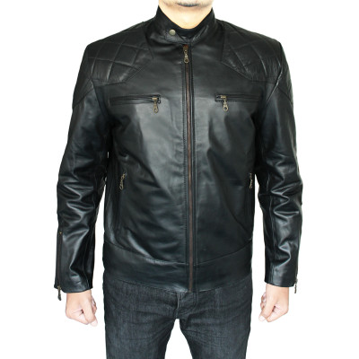 Mads Mikkelsen Hannibal Black Leather Jacket