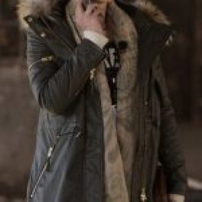 Margot Robbie Whiskey Tango Foxtrot Satin Coat