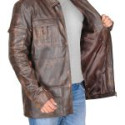 Mark Hamill Star Wars Luke Skywalker Brown Jacket