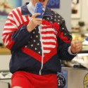Mark McKinney Superstore US Flag Jacket