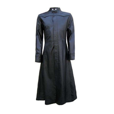 Matrix Keanu Reeves Neo Trench Coat