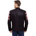 Men Cafe Racer UK Flag Jacket