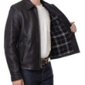 Men’s Black Real Leather Rider Jacket