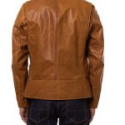 Men’s Brown Lightweight Real Leather Jacket