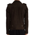 Men’s Brown Suede Leather Jacket