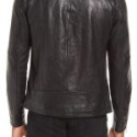 Men’s Classic Black Real Leather Jacket