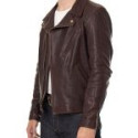 Men’s Dark Brown Real Leather Jacket