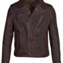 Men’s Dark Brown Real Leather Jacket