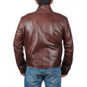 Men’s Fashion Real Lambskin Leather Jacket