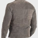 Mens Light Grey Bomber Jacket