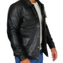 Mens Slim Fit Leather Jacket