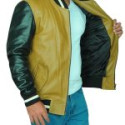 Men’s Varsity Leather Jacket