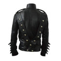 Michael Jackson Black Faux Leather Jacket