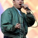 Musician Damon Albarn Satin Jacket