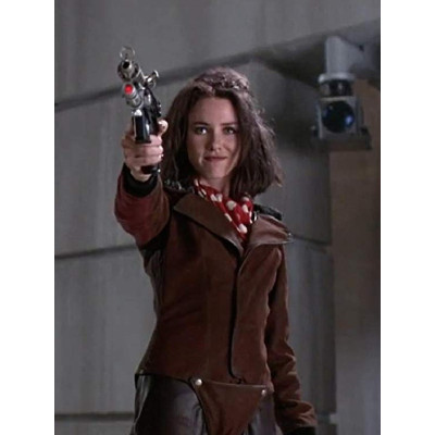 Naomi Watts Suede Leather Jacket