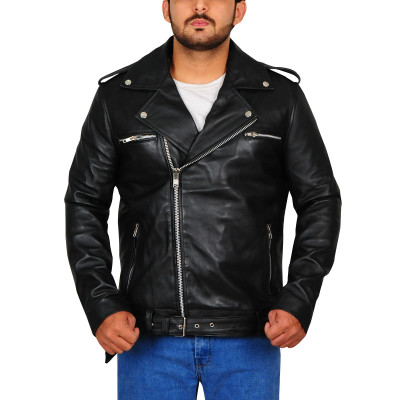 Negan Walking Dead leather Jacket