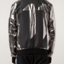 Nick Jonas Silver Metallic Jacket