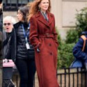 Nicole Kidman The Undoing Grace Sachs Wool-blend Trench Coat