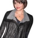 Norah Jones Black Leather Jacket