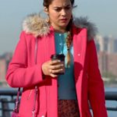 Pilar Herrera Feed the Beast Pink Coat