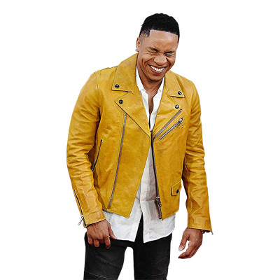 Power Rotimi Leather Jacket