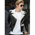 Justin Bieber Stylish Leather Jacket