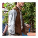In The Heart of The Sea Owen Chase Brown Vest