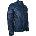 Mens MotorBiker Cafe Racer Vintage Jacket