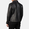 Alex Black Biker Leather Jacket