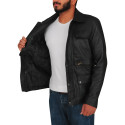 Arnold Schwarzenegger Terminator Genisys Black Jacket