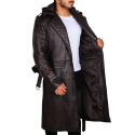 Assassin Michael Fassbender Hooded Coat