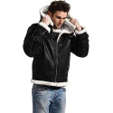 B3 Bomber Shearling Sheepskin Leather Jacket
