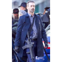 Baby Driver Jon Hamm Cotton Coat