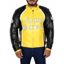 Biker Boyz Derek Luke Yellow Motorcycle Jacket