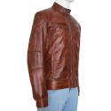 Bradley James Damien Thorn leather Jacket