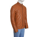 Fashionable Mens Biker Leather Jacket