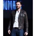 Captain America Chris Evans Leather Jacket