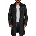 Goth Matrix Steampunk Gothic Leather Coat