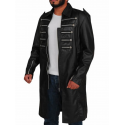 Goth Matrix Steampunk Gothic Leather Coat